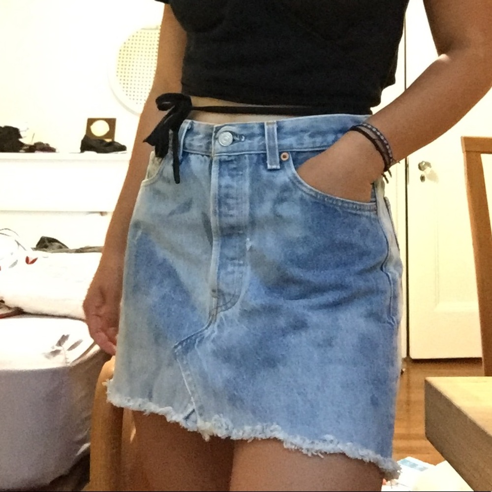 Levi’s 501xx denim skirt